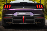 Ford Mustang S650 2024-ON with Aftermarket Parts - DARKSTAR Rear Diffuser Carbon Fiber from Robot Craftsman
